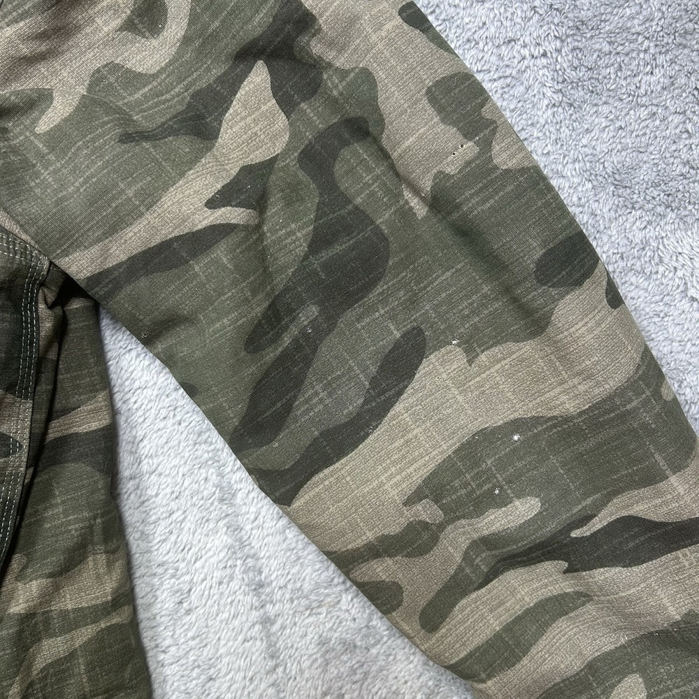 Columbia Loma Vista Hooded Jacket Mens L‎ Camo Camouflage Hunting *TINY HOLES - Picture 13 of 16